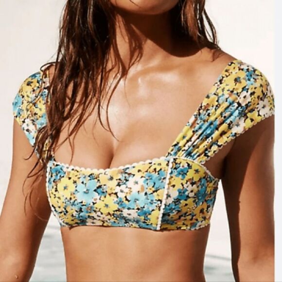 l*space Other - L*Space Gizelle Daisy Diamond Bikini Top Size Small